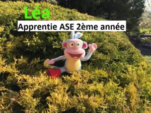 Léa, apprentie ASE 2ème année