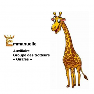 Emmanuelle, Auxiliaire
