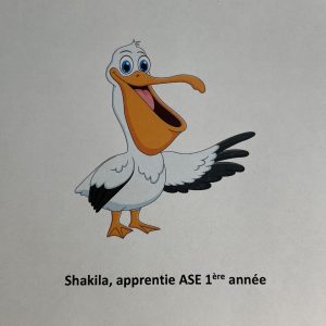 Shakila, Apprentie ASE- 1ère année